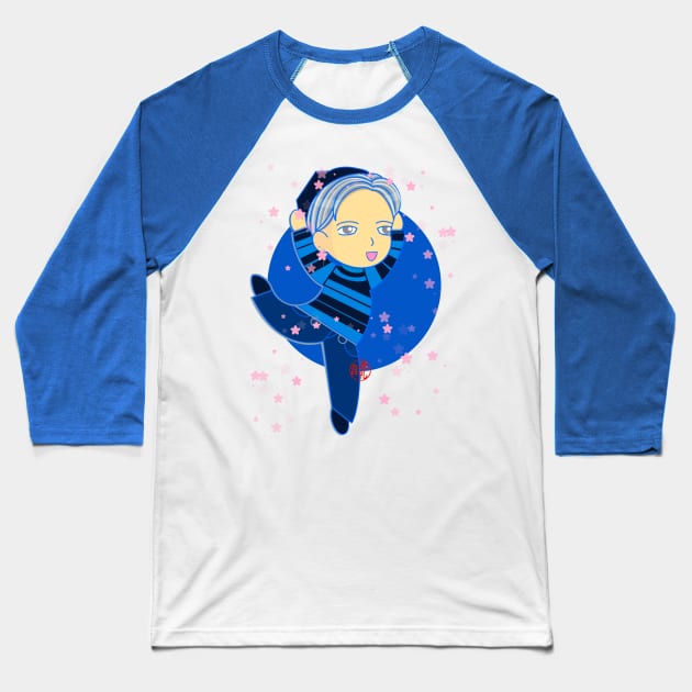 K-pop Baseball T-Shirt by EV Visuals